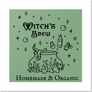 Witch's Brew, Black Ink Posters and Art